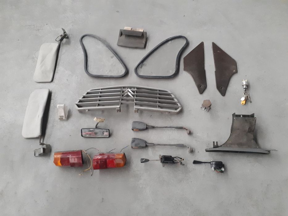 Lote de peças Citroen dyane dyanissima peças