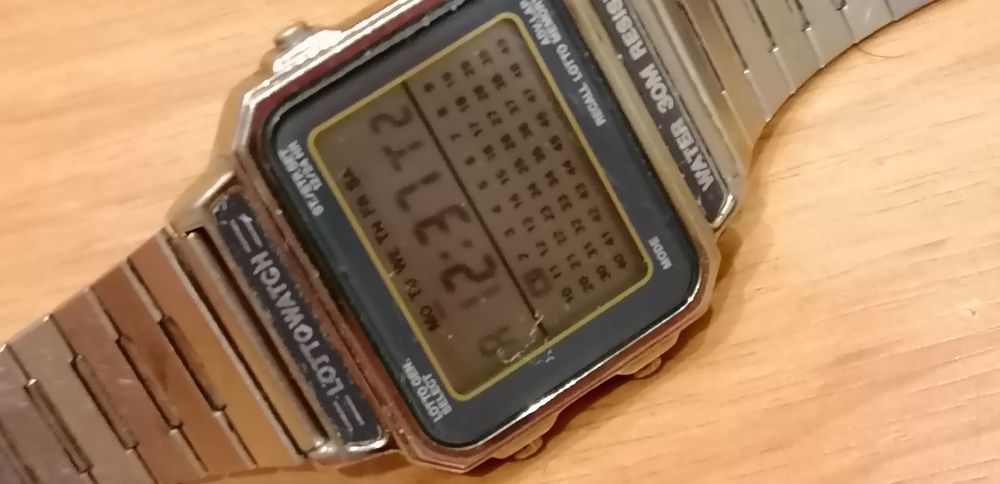 Relógio lotto watch muito raro