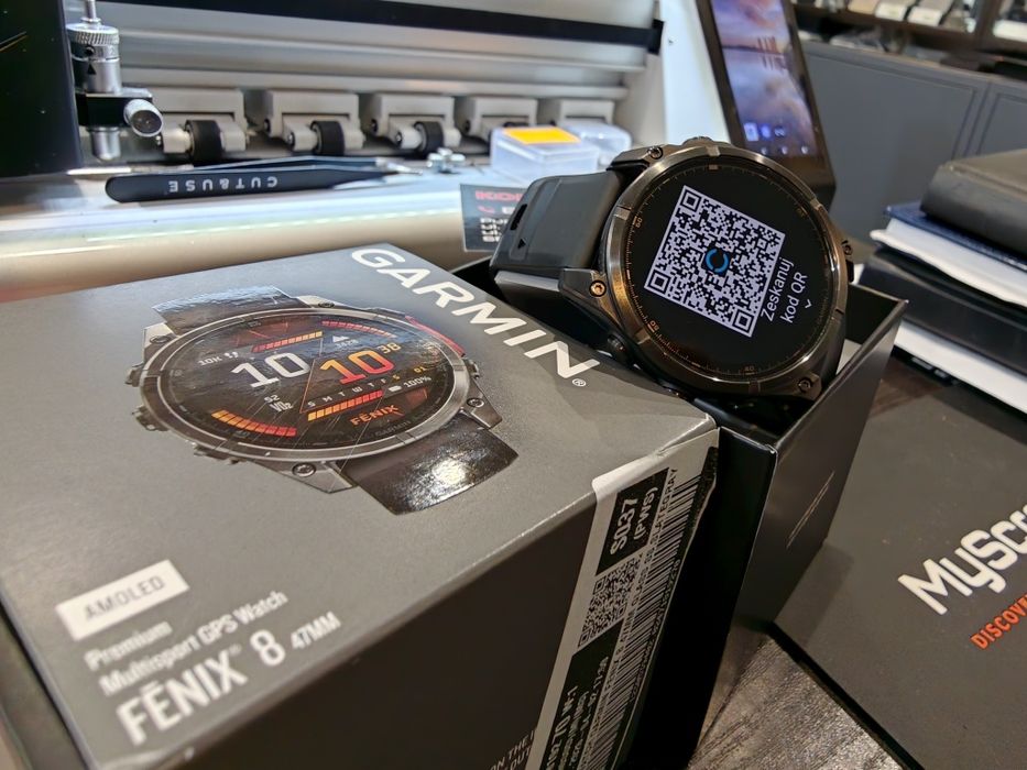 Garmin Fenix 8 47mm.. Nowy gwarancja producentA.. PAT-KOM