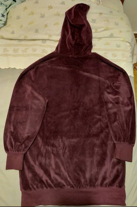 Sweatshirt que serve como vestido da Bershka (oversize)