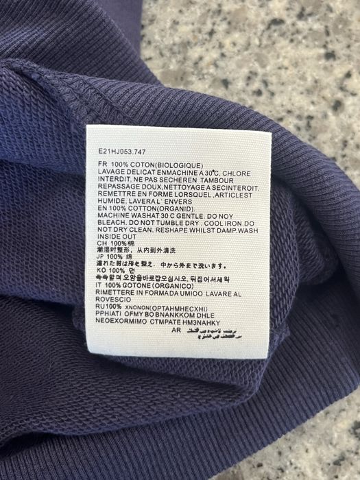 Sweatshirt AMI Paris Azul Marinho – Tamanho M