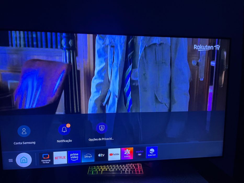 Smart tv Samsung 4k 55 polegadas