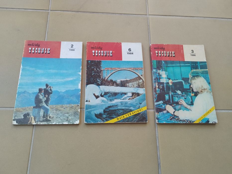 Młody Technik 3 egzemplarze