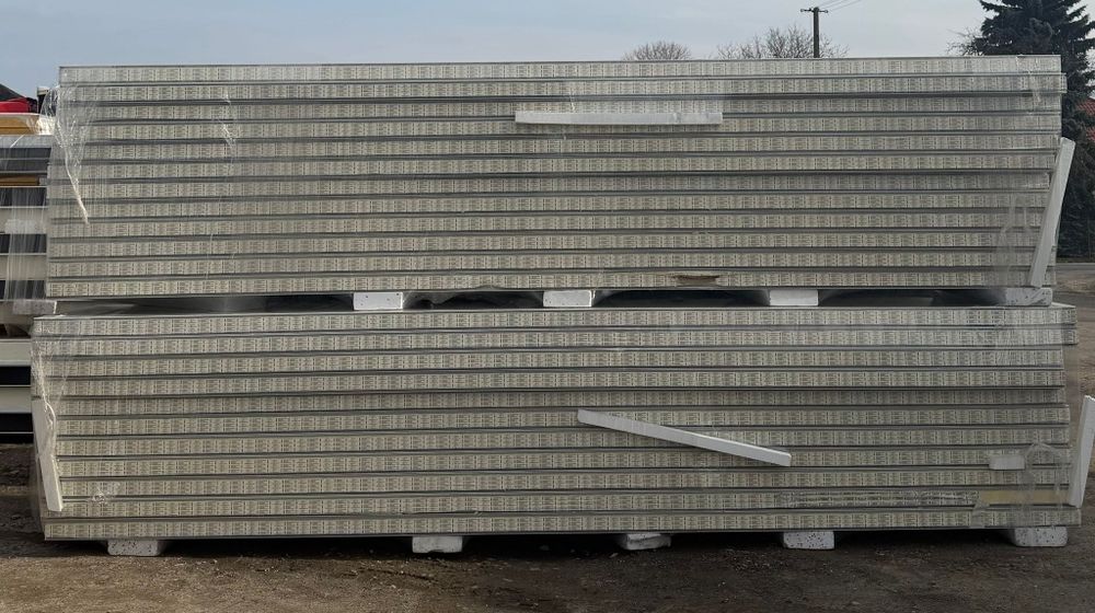 Płyta warstwowa ścienna ściana RAL 9006