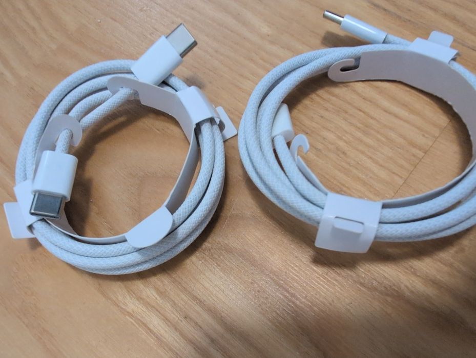 Kabel usbc na usbc 2 sztuki