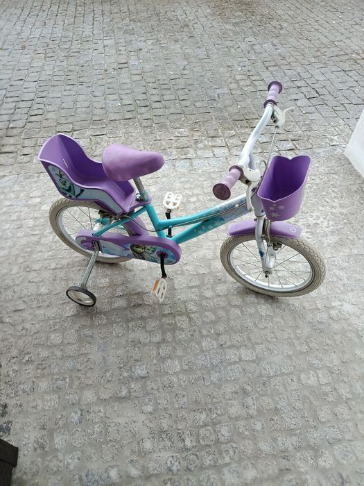 Bicicleta menina roda 16 Frozen