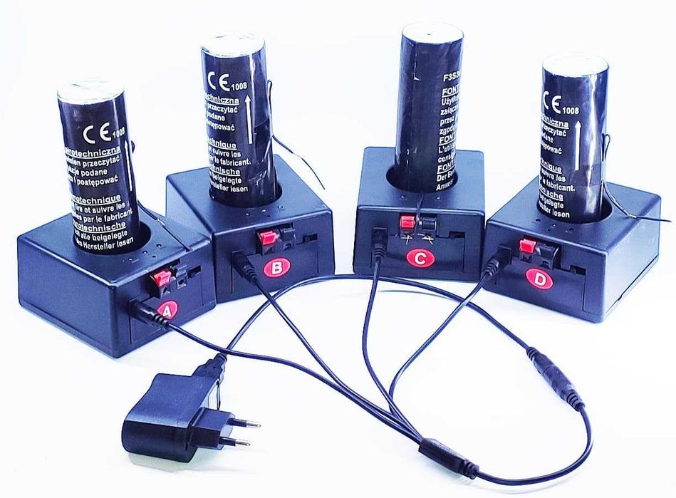 System zdalnego odpalania na akumulatorki