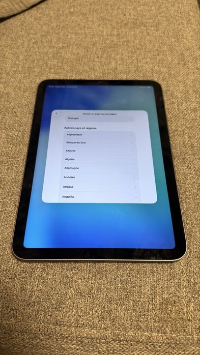 iPad mini 6 (64 GB) Space Gray – Estado de Novo (Bateria 100%)