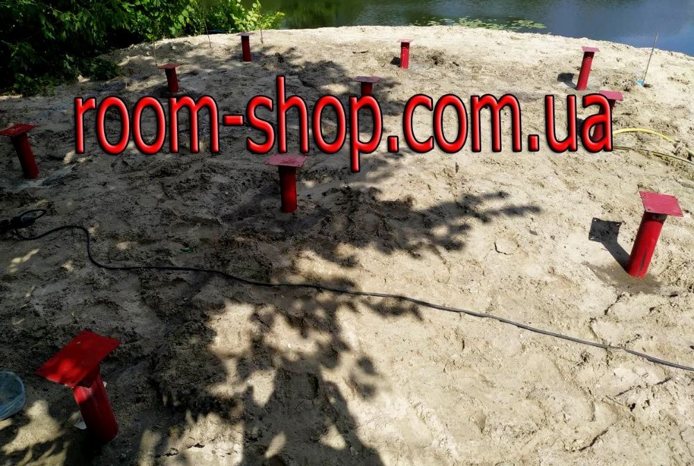 Гвинтові палі, винтовые сваи, геошуруп, установка, монтаж производство