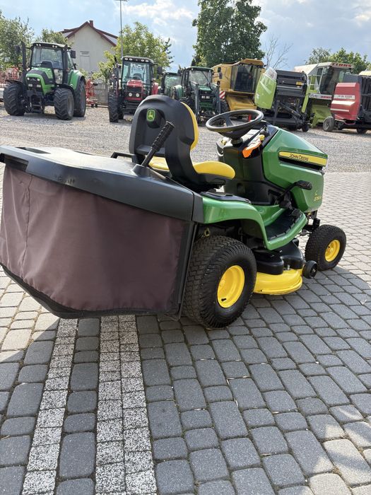 Kosiarka John Deere X350R z koszem JAK NOWA