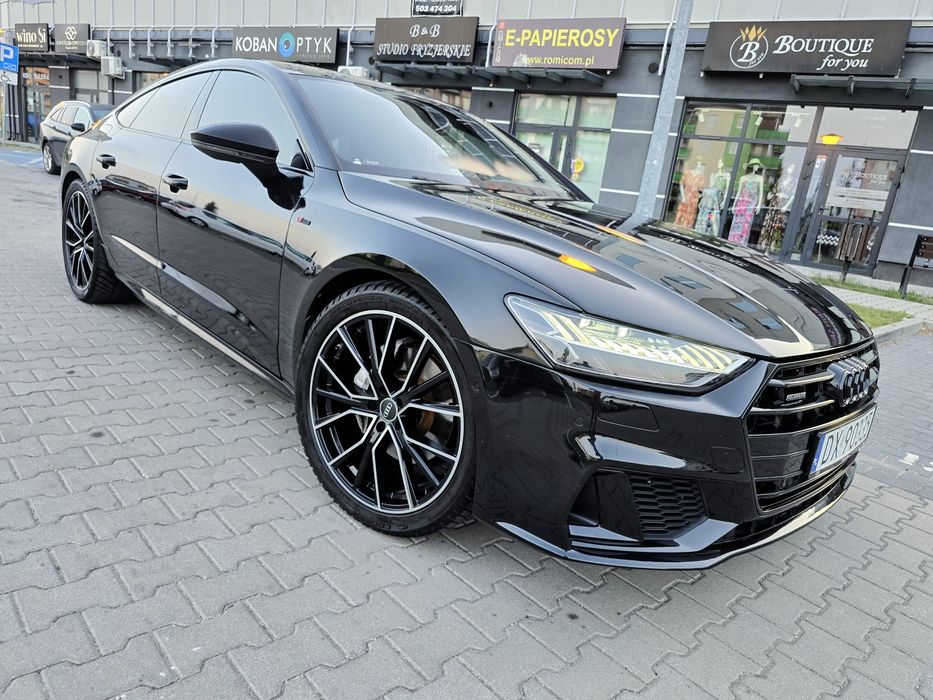 Audi A7 50TDI Quattro S-Line, Fotele S7, B&O, Matrix, Cena Tylko 13.08