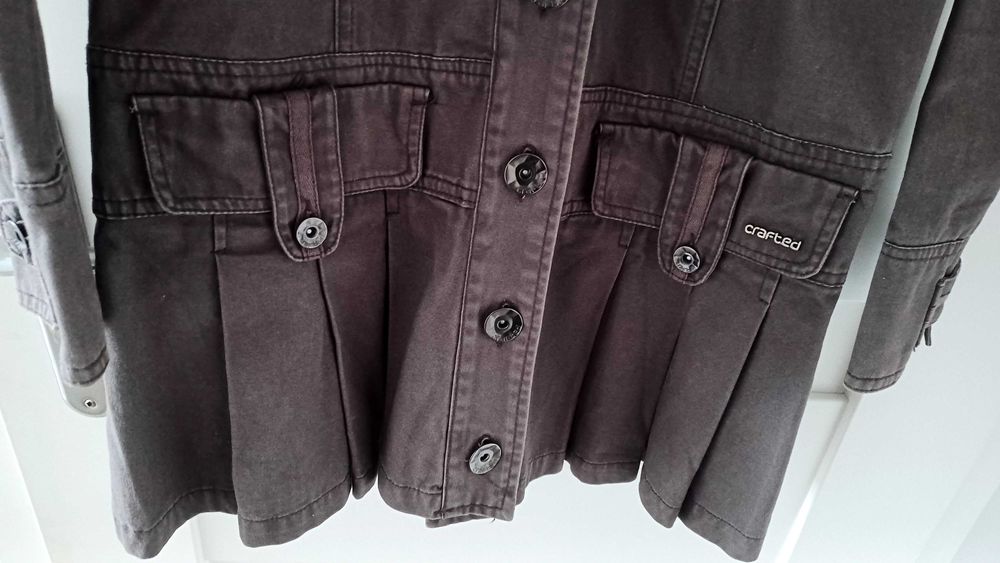 Bawełniana parka r.s