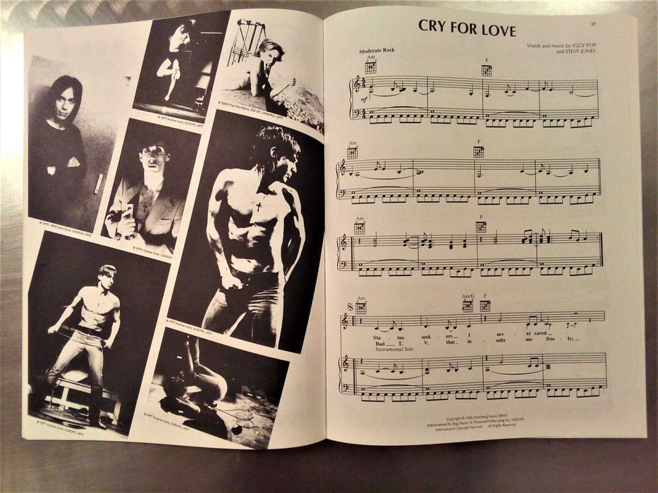 Iggy Pop - Collection - Partituras