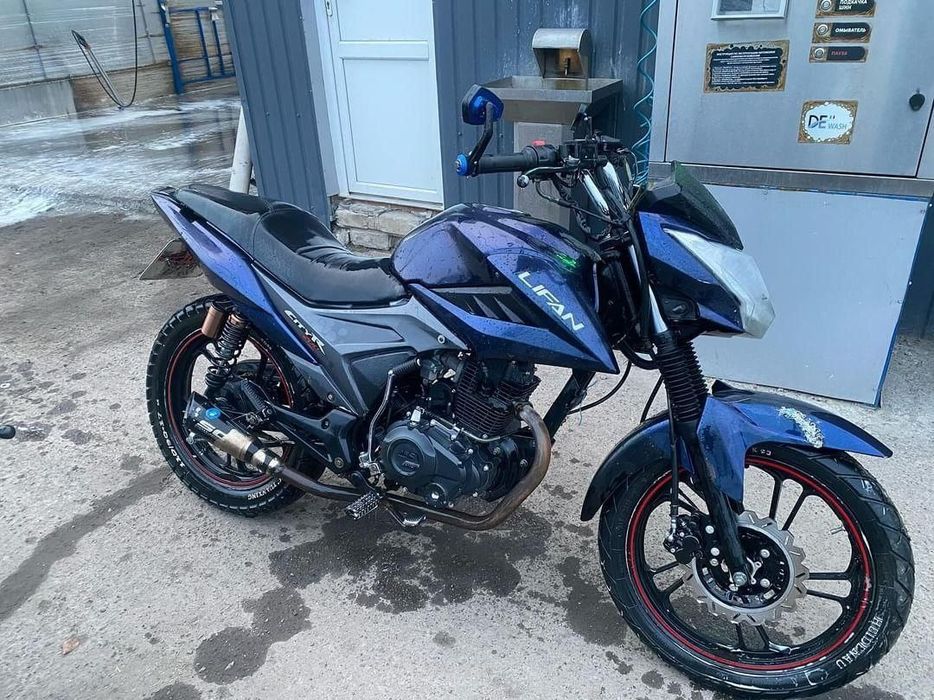 Lifan 200 кубов на полном ходу