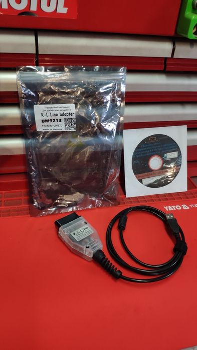 Диагностический USB K-L Line адаптер OBD-2