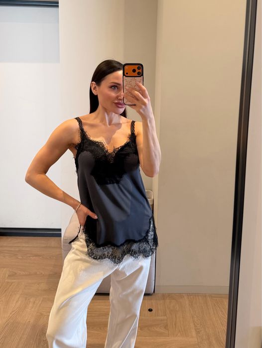 Неймовірна гарна майка мереживом S mango cos massimo