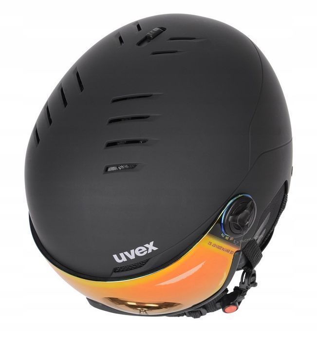 Uvex Kask Narciarski Z Szybą Wizjerem Rozm 58-61Cm
