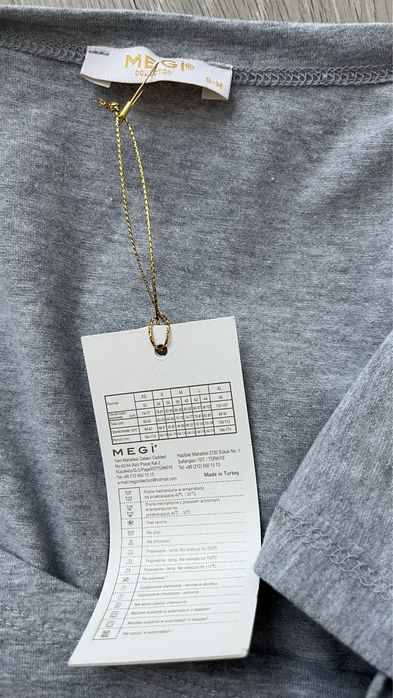 Szary kombinezon Megi collection S/M bawełna