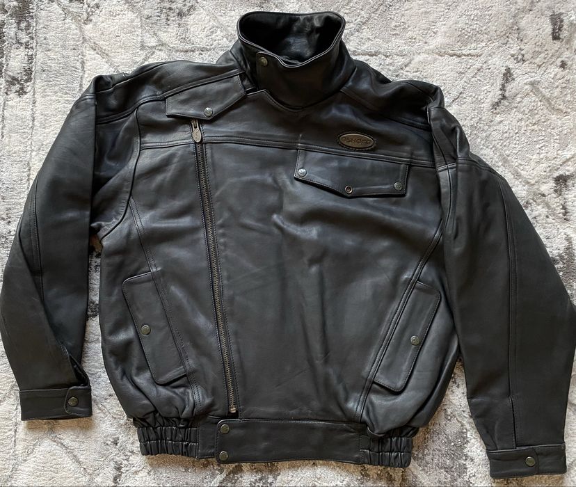 Klasyczna kurtka ramoneska Askara r.56 skórzana !