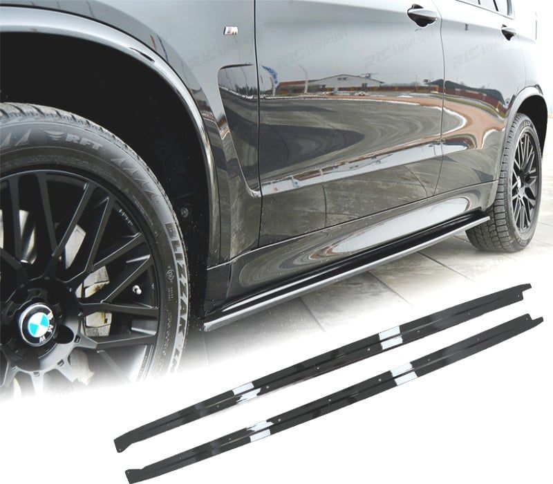 EXTENSÕES EMBALADEIRAS BMW X5 F15 12-18 LOOK M PERFORMANCE PRETO BRILHANTE