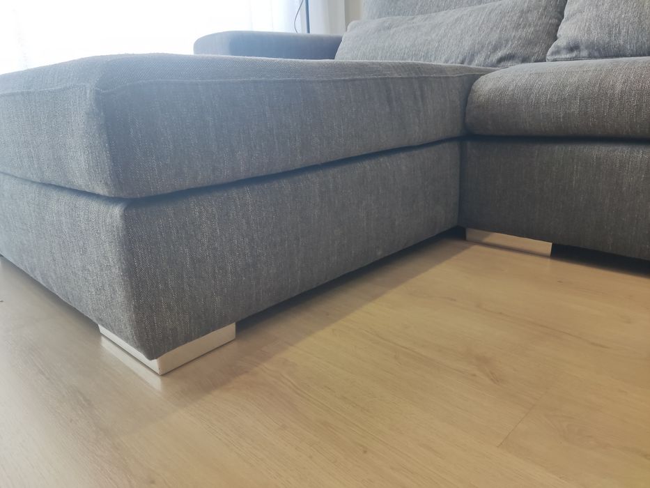 Sofá, chaise long, como novo
