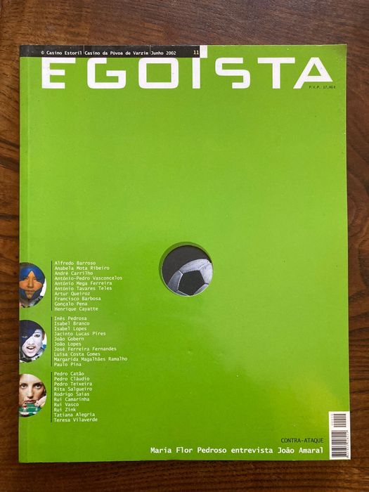 Revista Egoísta em muito bom estado