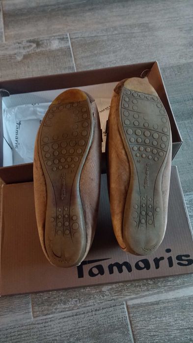 Мокасини, туфлі, фірми "Tamaris ", оригінал, 40-й розмір, 26 см.