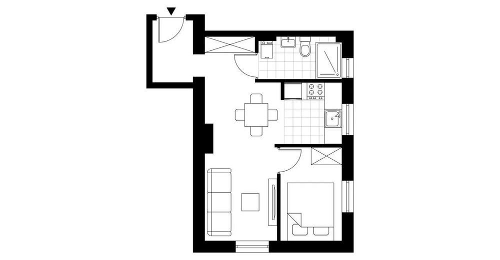 | Передпродаж | 2-кімнатна квартира в Познані M2/P