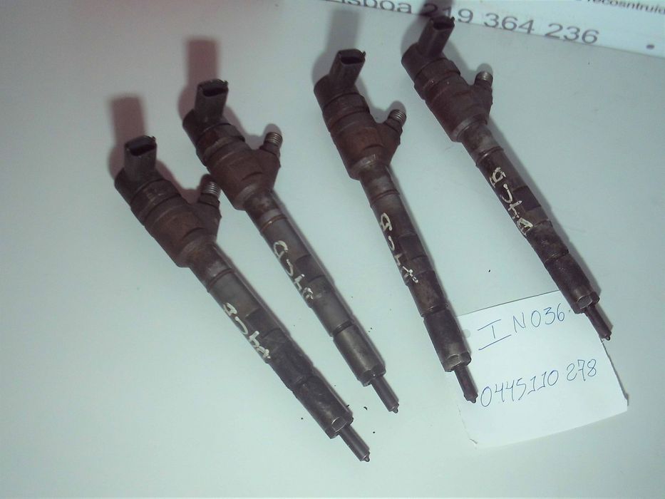 Injector Usado Ref. 0445110278 - Hyundai/Kia - 2.5Crd H1/Sorento |
