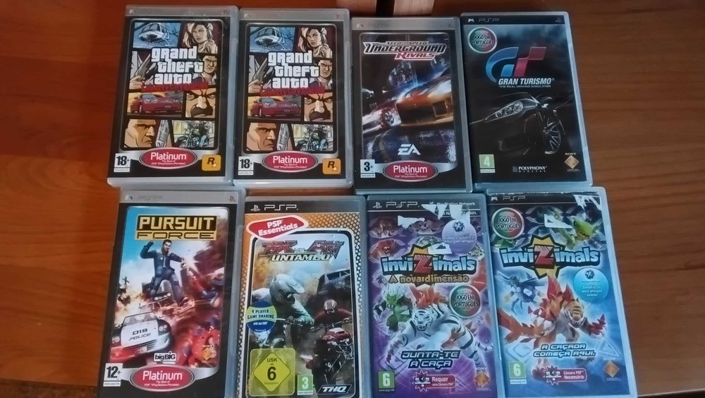 Jogos para sony psp