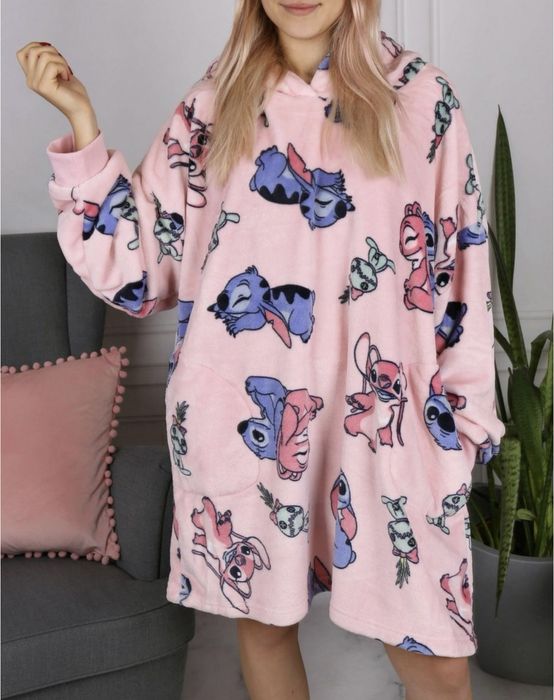 Худі-плед, жіночій дуже теплий від primark disney stitch