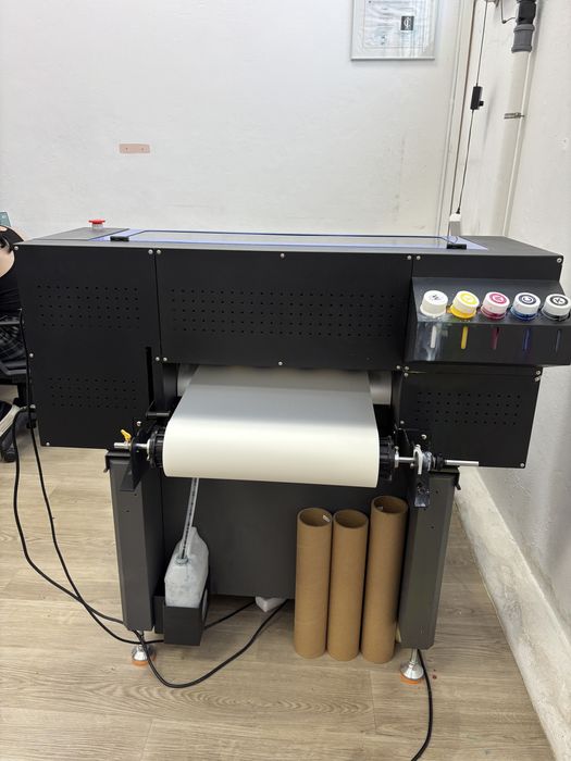 Maquina de dtf com forno hexatech/Runto de 40cm - cabeças epson i3200