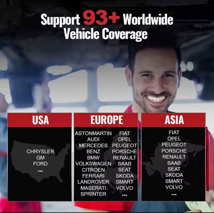 Scanner automóvel profissional thinkcar plus s7