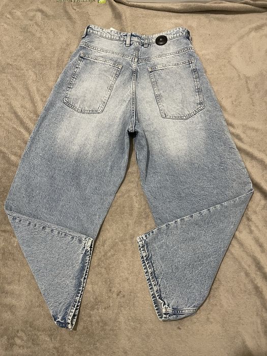 джинси super baggy, на 13-14 р, XS