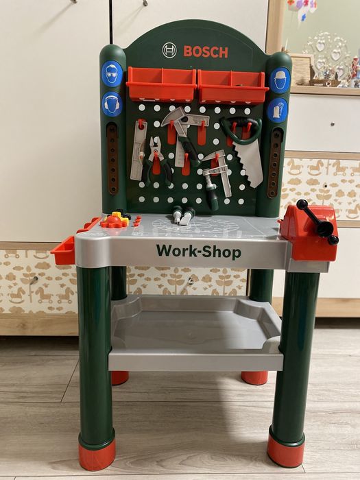 Warsztat bosch klein z narzędziami i akcesoriami