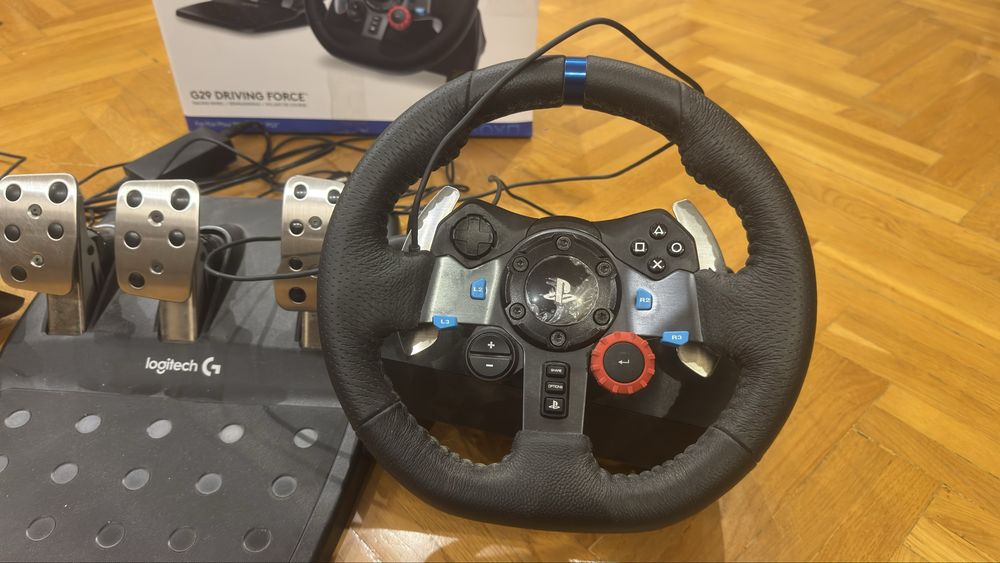 Logitech G29 + Shifter | Stan bardzo dobry | Pełny zestaw