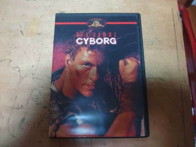 lote de 17 filmes van damme ,replica,cyborg