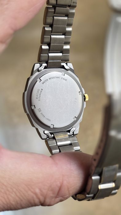 Seiko Titanium Chronograph