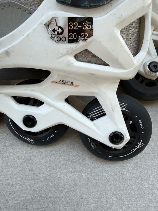 Rolki 32-35 Decathlon Oxelo fit 3