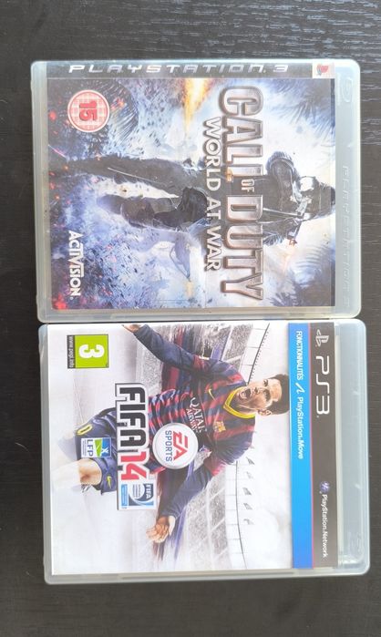 Conjunto de 3 jogos PlayStation 3 em boas condições+5 não funcionais