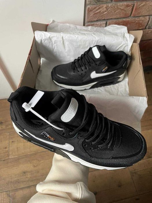!!WOW!! Nike Air Max 90 Surplus Black White 36 37 38 39 40 41 42 43 44