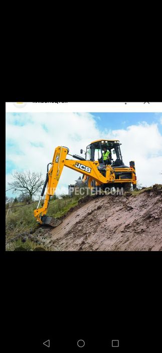 Екскаватор Jcb-3cx Послуги, водій