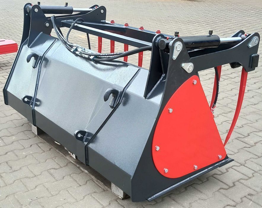 Łycho-krokodyl Metal-Technik zęby wkręcane | szerokość 140–240 cm