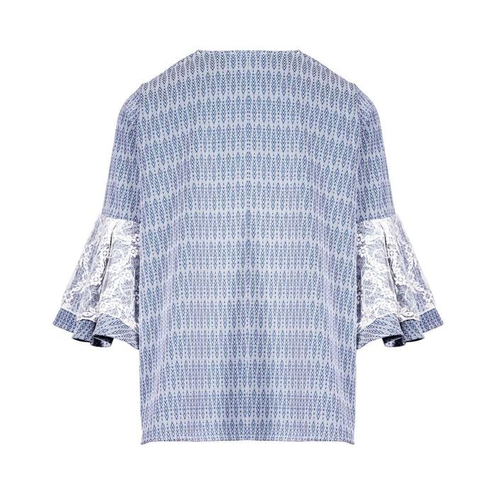 Tunica Ferrache (azul e renda) NOVA