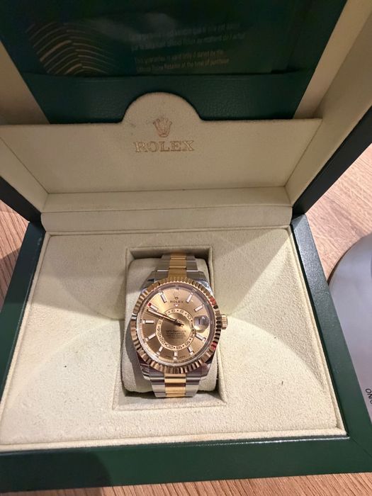 Zegarek Rolex Sky-Dweller bi-color