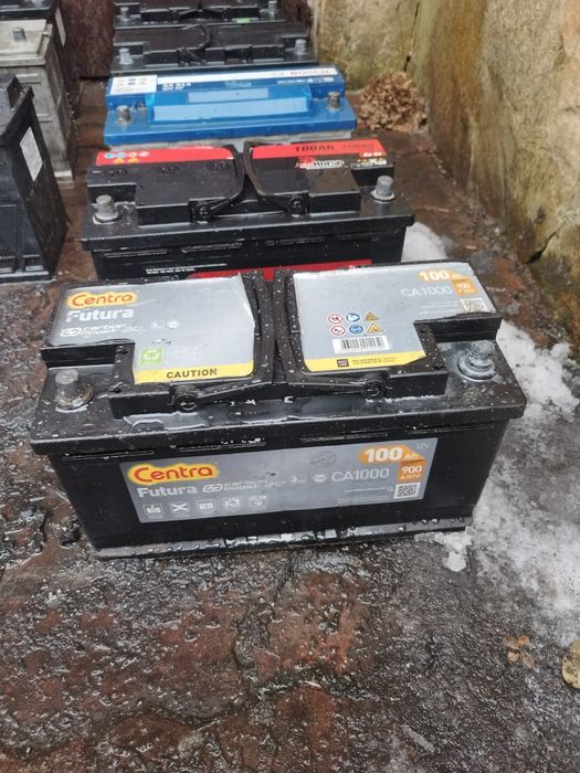 Akumulator używany BUS 100 Ah Centra Bosch Agro 125 Worldbatt traktor