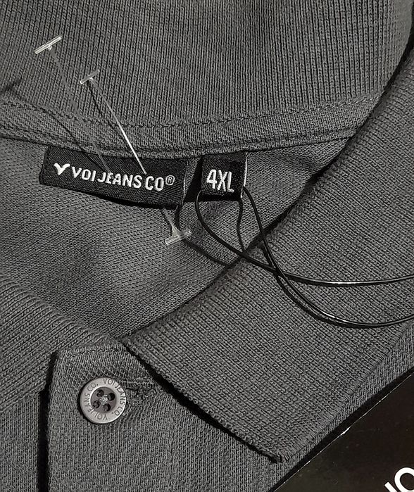 Ого-го какой размерчик новая футболка большой размер поло батал 4XL