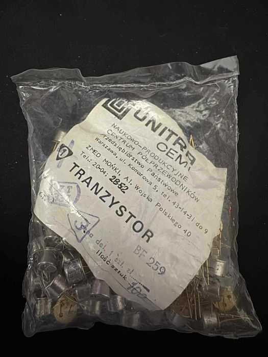 Tranzystory UFO BF259 Unitra CEMI 133szt.