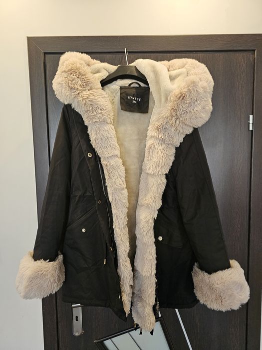 Parka Swest ocieplana na zimę L/XL