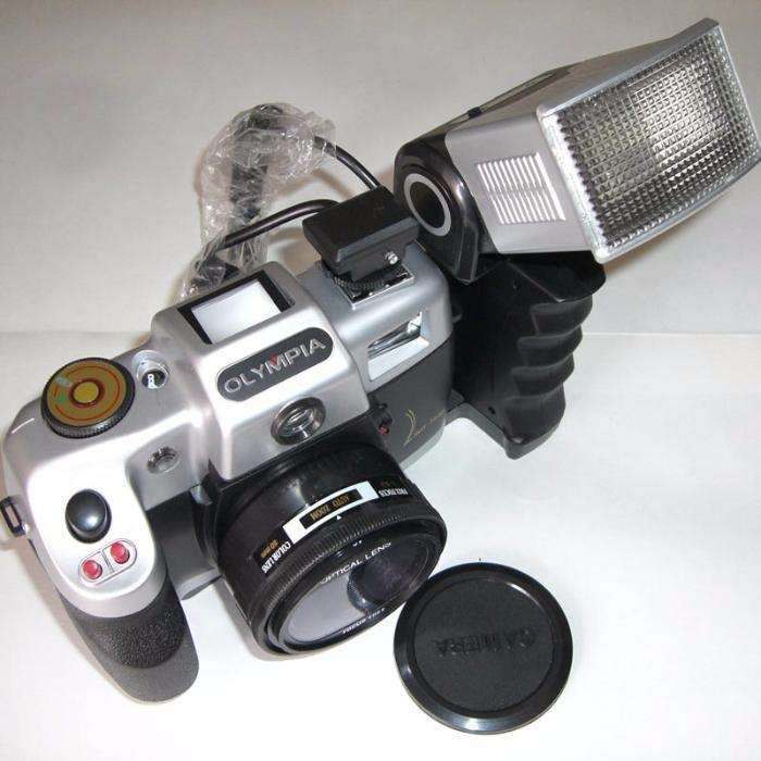 Máquina fotográfica Olympia